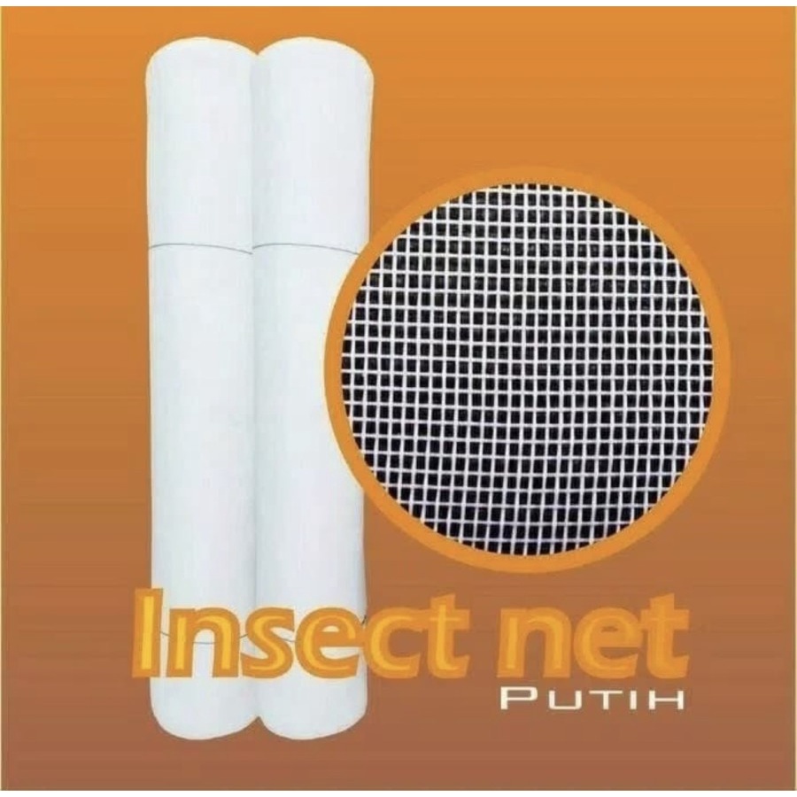 INSECT NET 50meter / Jaring Serangga lebar 1 meter Bahan bagus insect net / jaring serangga / kawat 