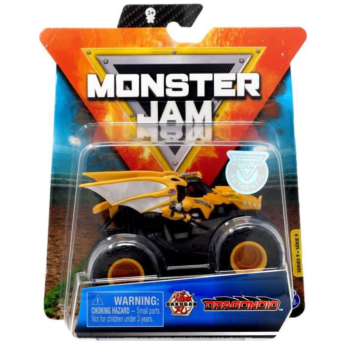 MUST HAVE SPIN MASTER MONSTER JAM DRAGONOID BAKUGAN TERBARU