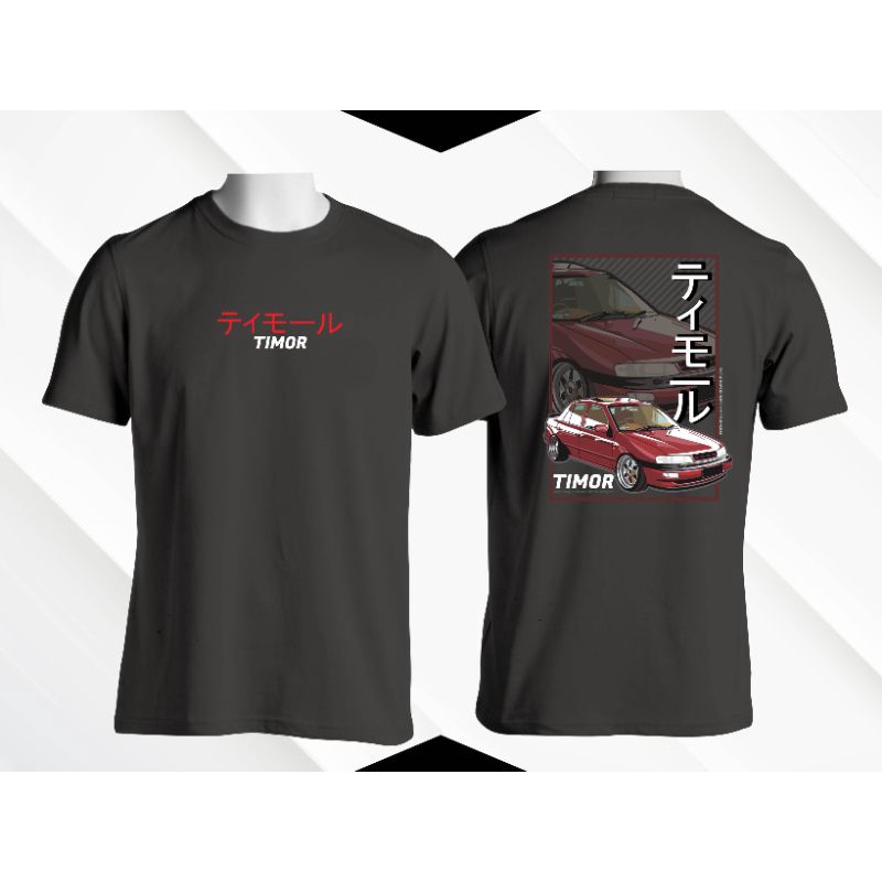 Kaos mobil Timor merah XXL