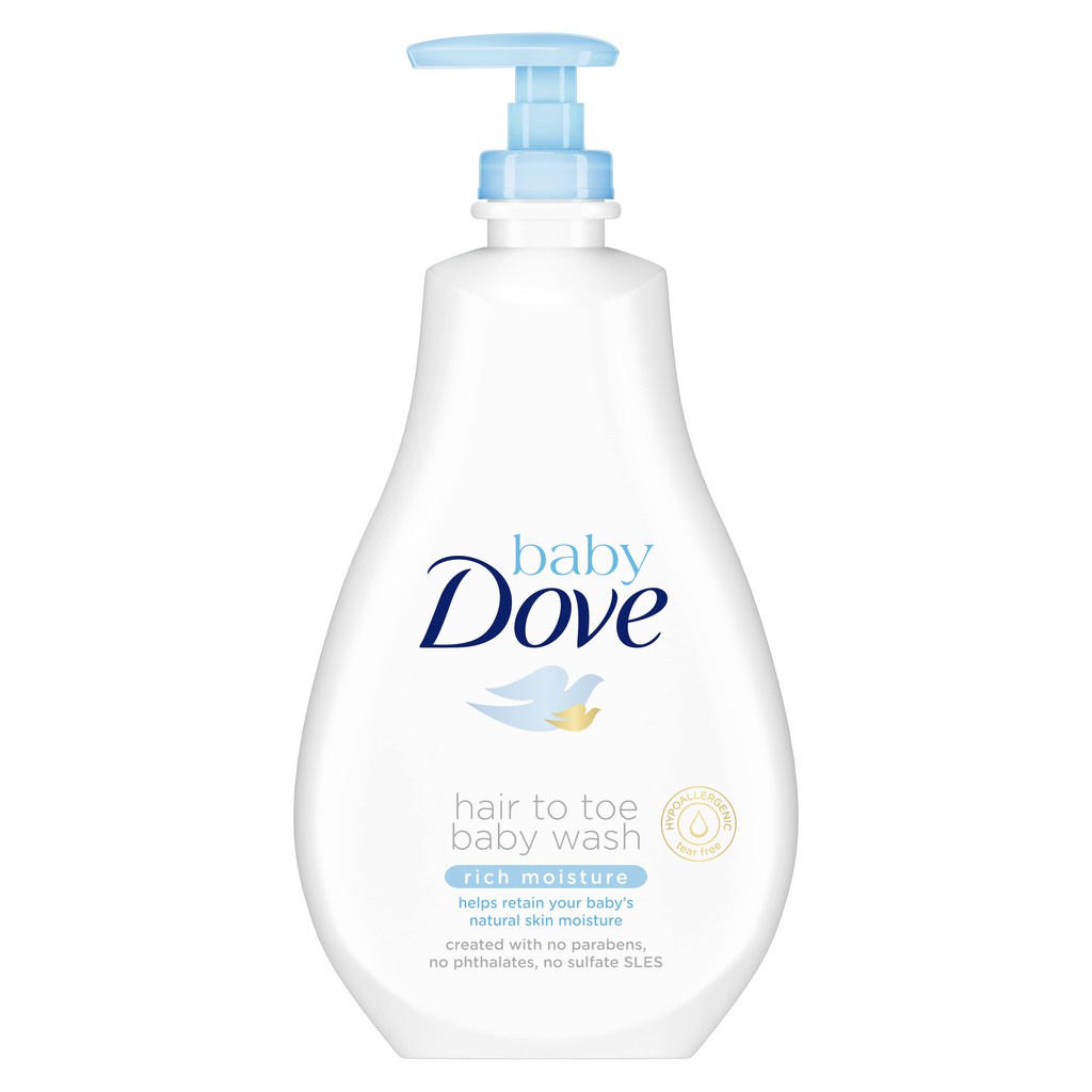 BABY DOVE HAIR TO TOE WASH BABY WASH RICH MOISTURE 591ML / 71811