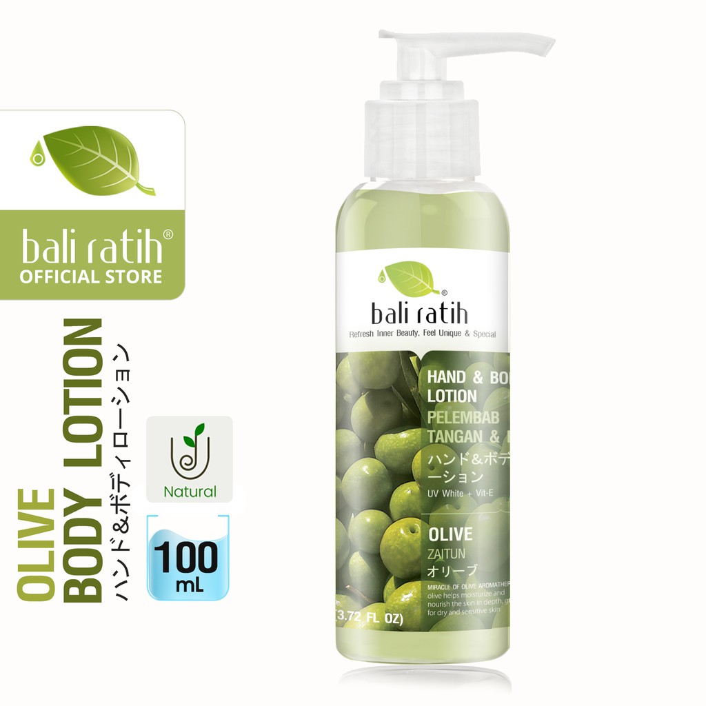 Bali Ratih Hand & Body Lotion Olive