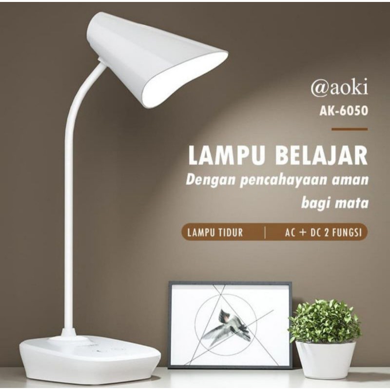 Aoki Lampu Meja Belajar AK-6050