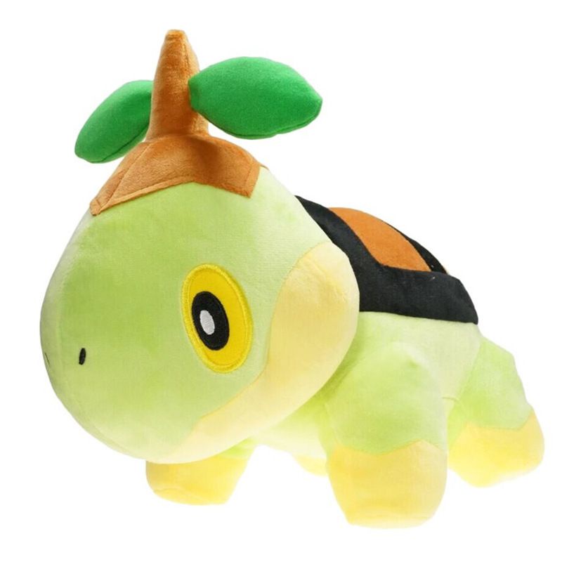 Pokemon Turtwig Plush Dolls Soft Figure Stuffed Animal Turtle Toy Kids Xmas Gift