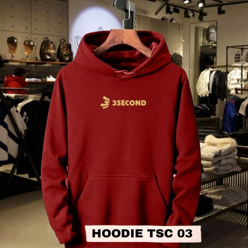 Jaket Sweater Hoodie Jumper Three Second Pullover Oversize | Hoodie Cowok Hoodie Cewek | Sweater Hoodie Distro Bandung M-XXXL