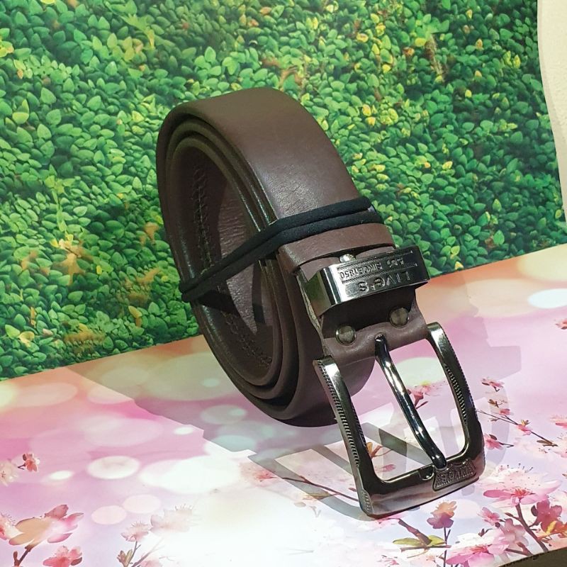 [KULIT SAPI] Gesper Kulit Asli Sabuk Kulit Resleting Ikat Pinggang Pria Sabuk Sikep Jimat