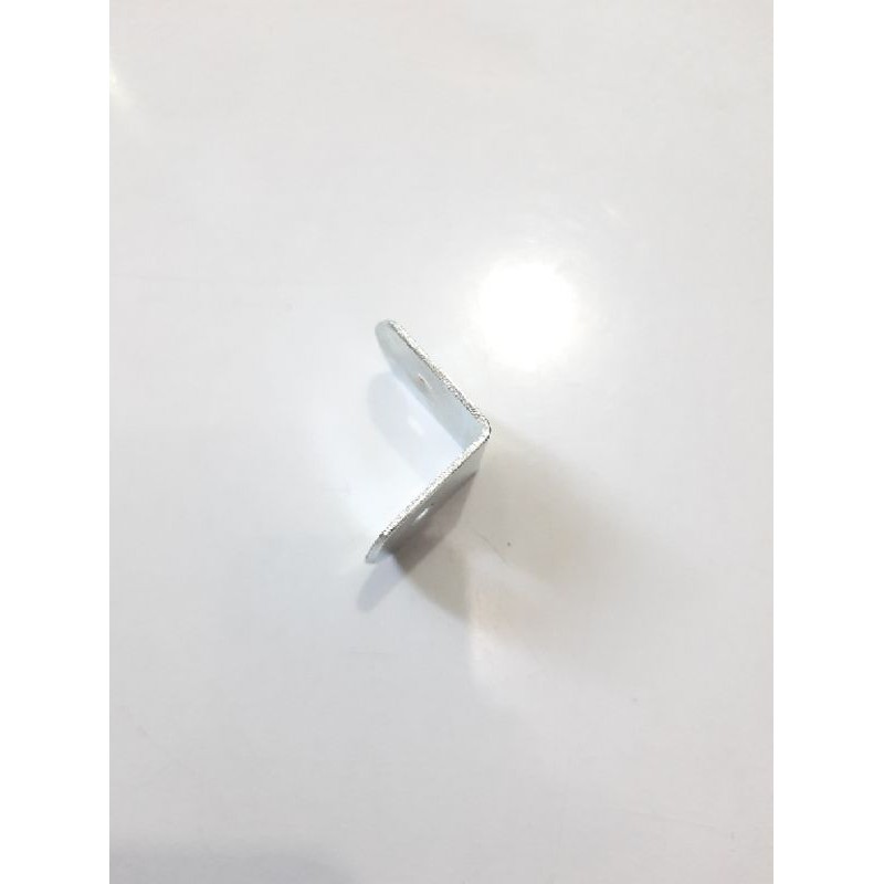 Siku Ambalan L Oval 2,5cm × 2cm BESI Bracket Penyangga Siku Rak - PENDEK