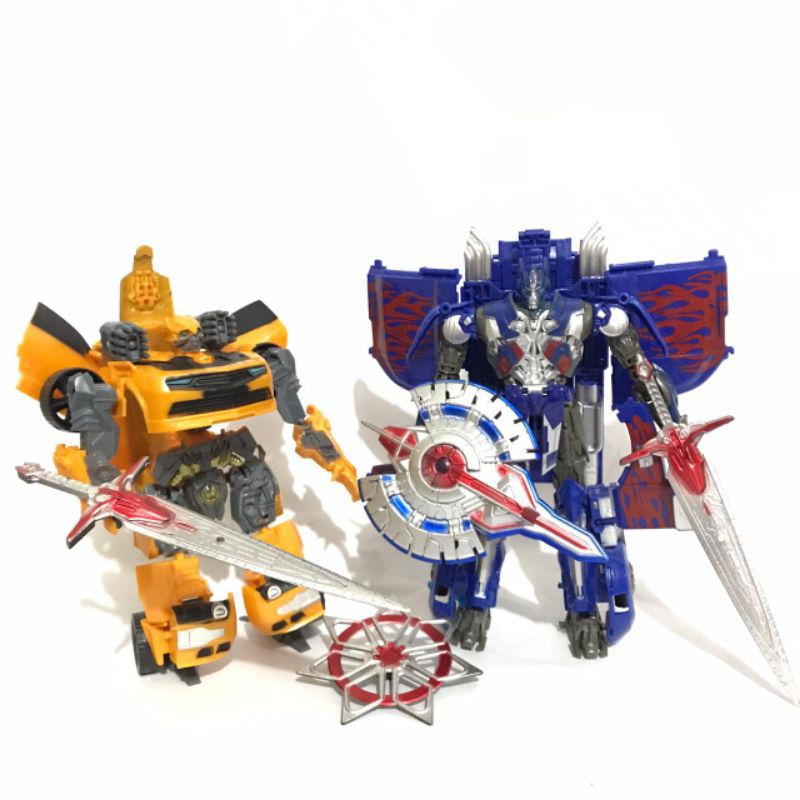 MOMBABY1 Kado Mainan Anak Cowok Robot Transformers Bumble Bee Optimus Prime