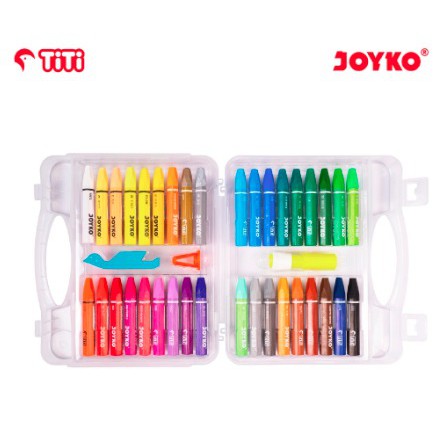 IDOLAKU Oil Pastel Krayon Minyak Joyko TiTi OP-36S 36 Warna Colors / Crayon