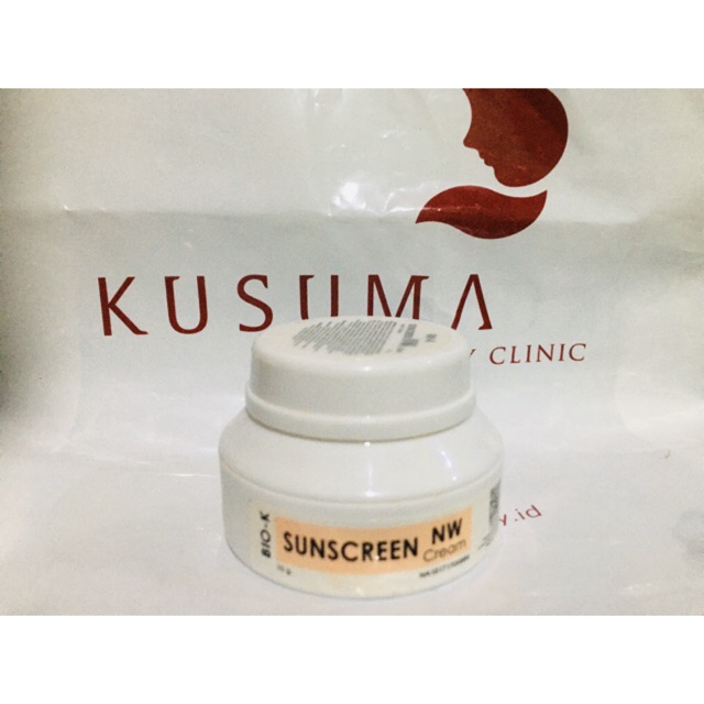 Sunscreen NW Cream pagi Ori Bio-Kusuma