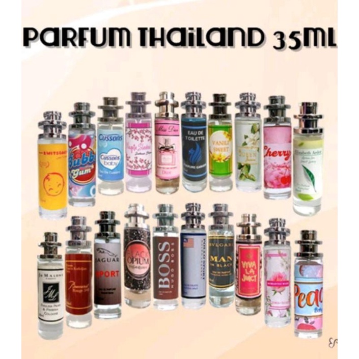 PARFUM THAILAND WANGI TAHAN LAMA 35ML