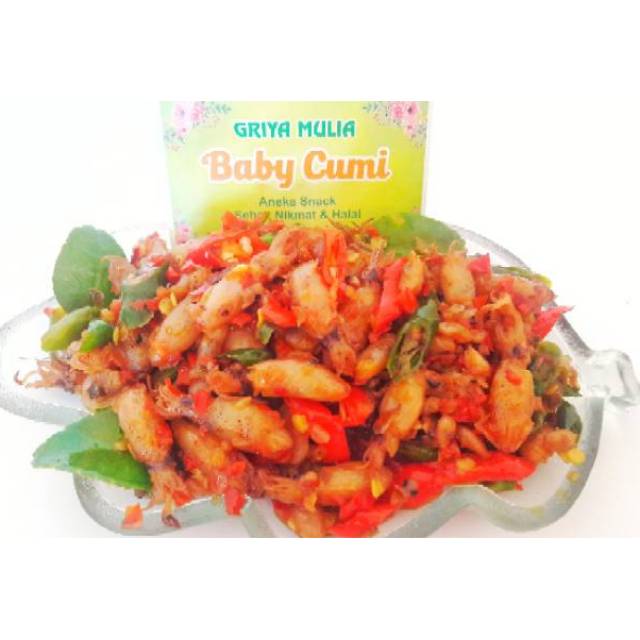 

Sambal Baby Cumi fresh home made, cumi extra banyak rasa dijamin mantul