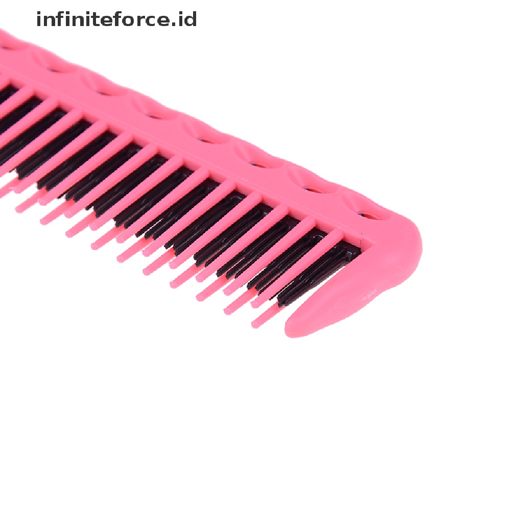 1pc Sisir Rambut 3 Baris Ekor Tikus Untuk Styling