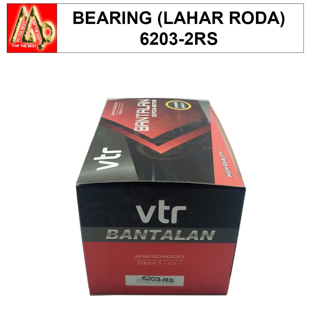 6203-2RS / VTR / Bearing (Lahar Roda) (Bantalan)