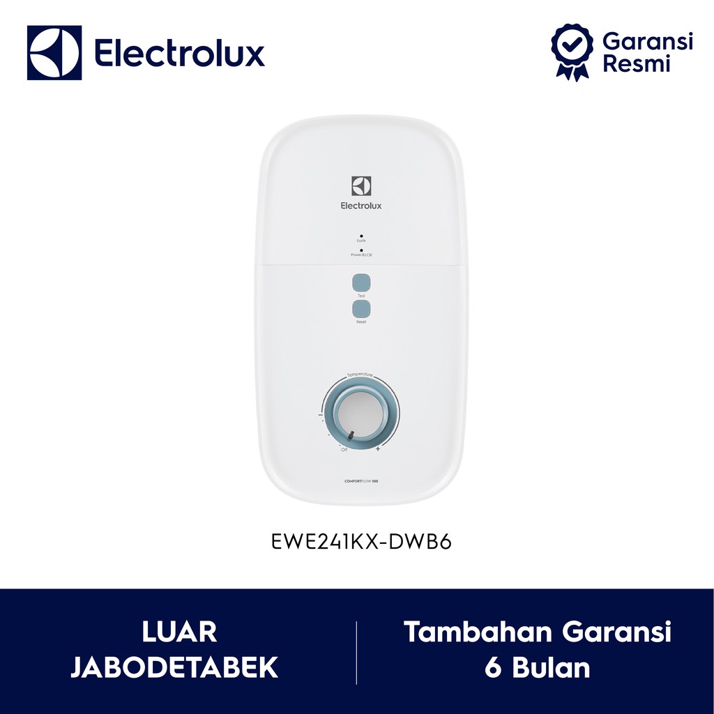 

Electrolux Water Heater Instant EWE241KX-DWB6 - Luar Jabodetabek