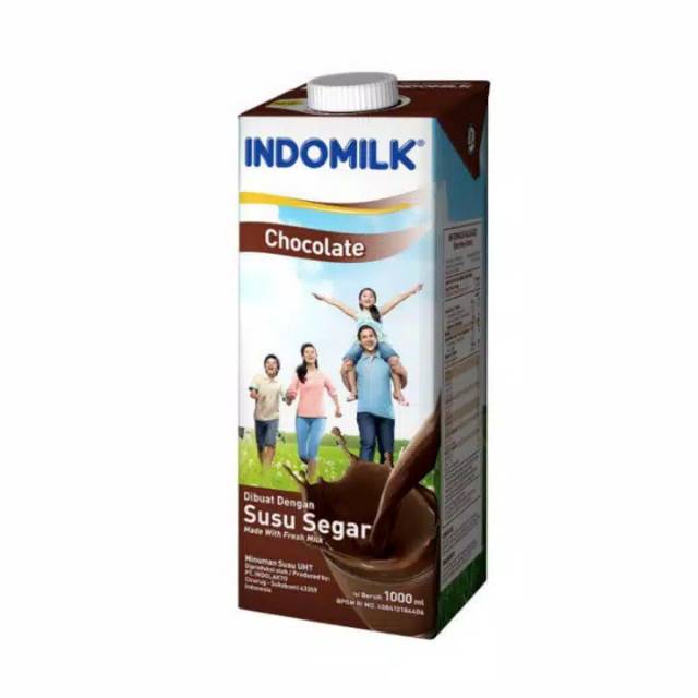 

Susu UHT indomilk 1 L