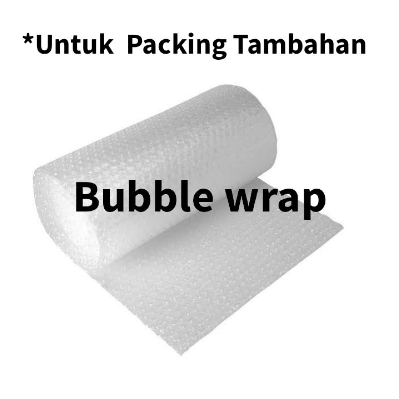 

Plastik Bubble wrap untuk packing tambahan supaya lebih aman