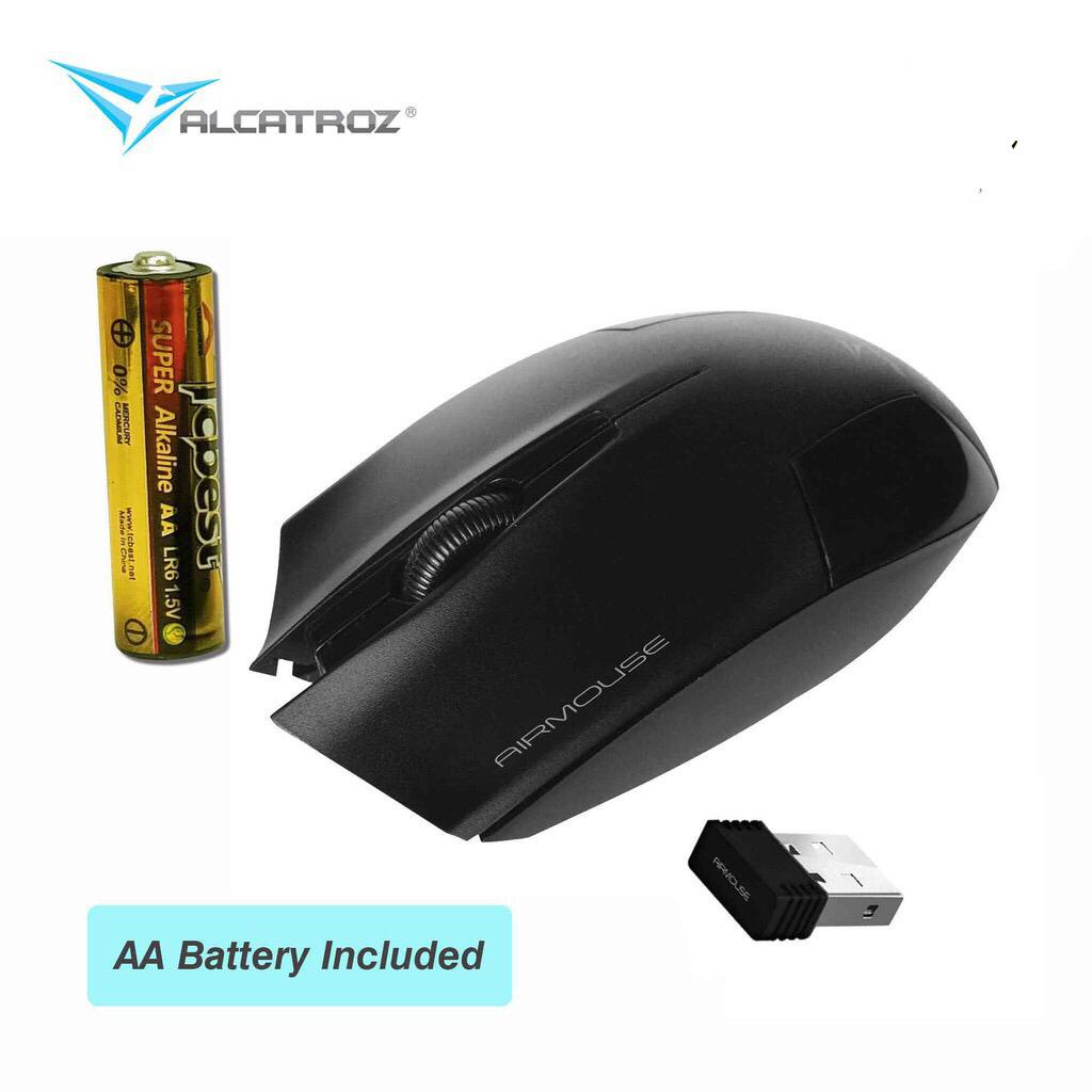 Trend-Alcatroz Airmouse Mouse Wireless USB Receiver 2.4 Ghz 1000CPI