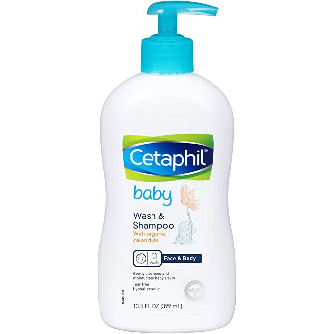 Cetaphil Baby Gentle Wash &amp; Shampoo With Organic Calendula 400ml