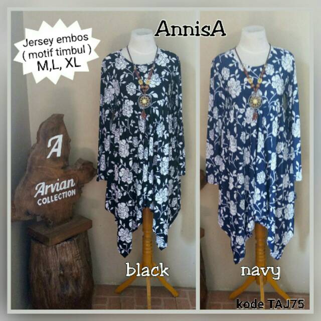 Tunik rumbai ori annisa bran matahari