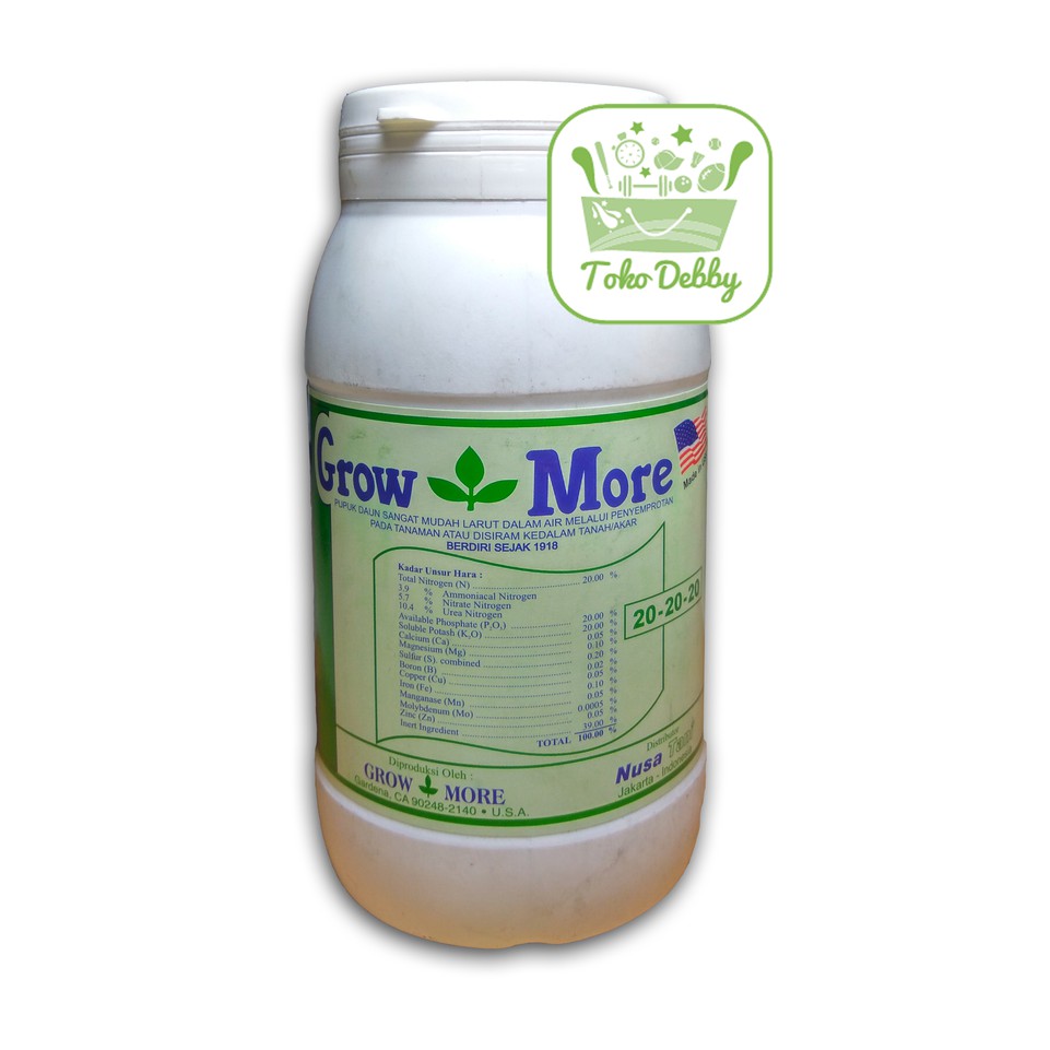 Pupuk NPK Growmore Seimbang 20-20-20 [454gr]