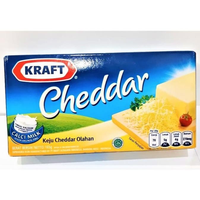 

Cheese Keju Kraft Cheddar Kraft 165g Processed Cheddar Cheese bakernbar99 Berkualitas