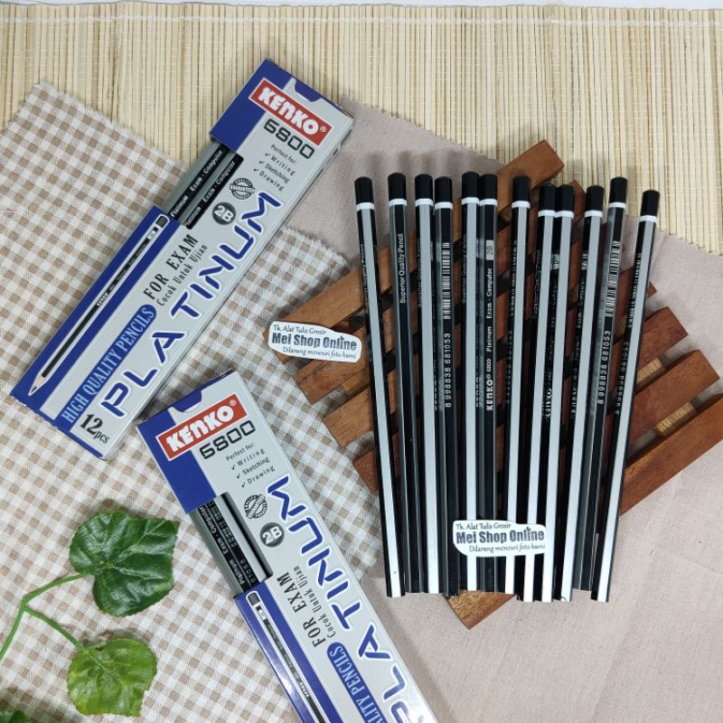 

ISI 12 Pensil Kenko Platinum 6800 Warna Cool Keren