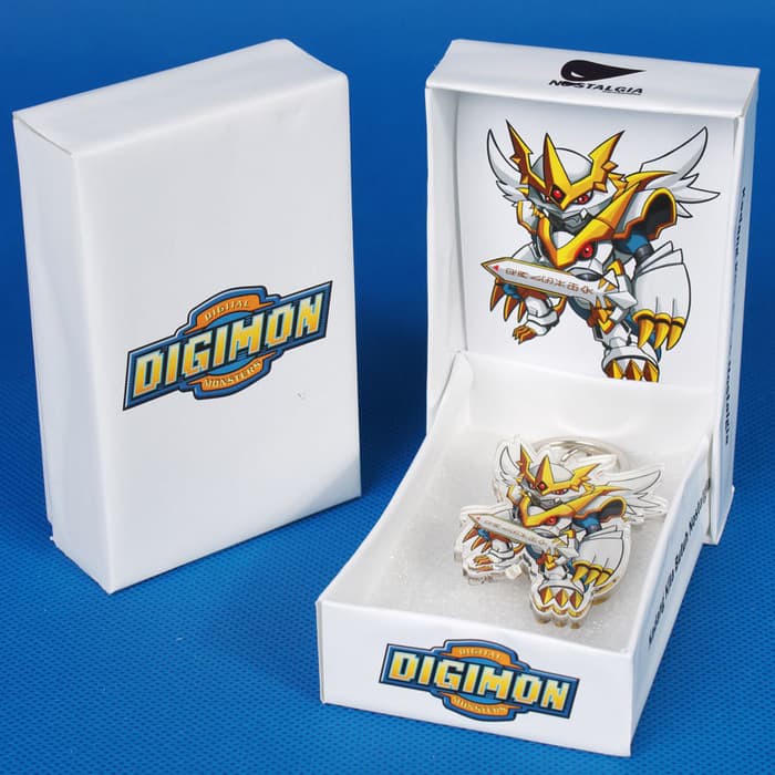 Gantungan Kunci ANime DIgimon karakter Imperialdramon Paladin Mode