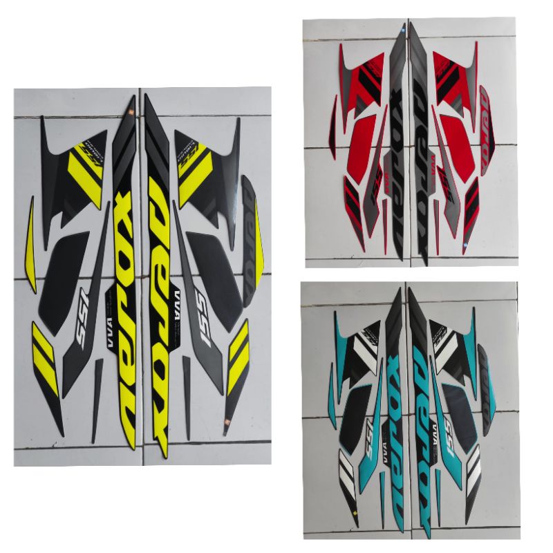 STRIPING SKOTLET STIKER YAMAHA AEROX 155 CONECTED