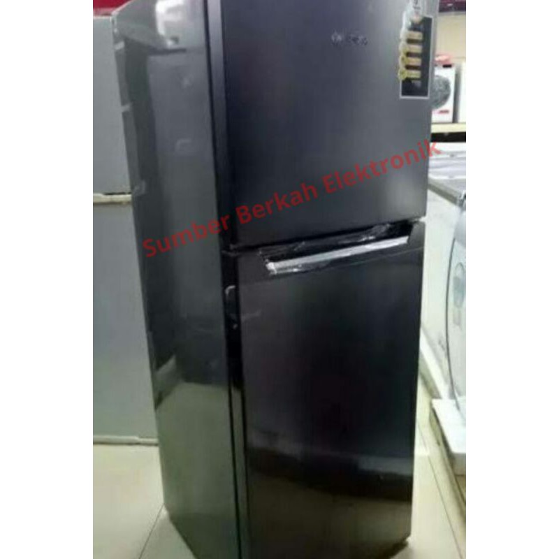 kulkas CHANGHONG CRF - 208 BLACK lemari es KULKAS 2 pintu 165 liter garansi resmi murah bandung