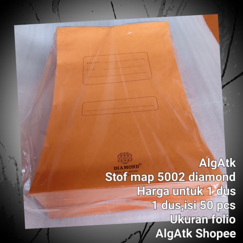 

Stof map folio diamond 5002 isi 50 pcs orange