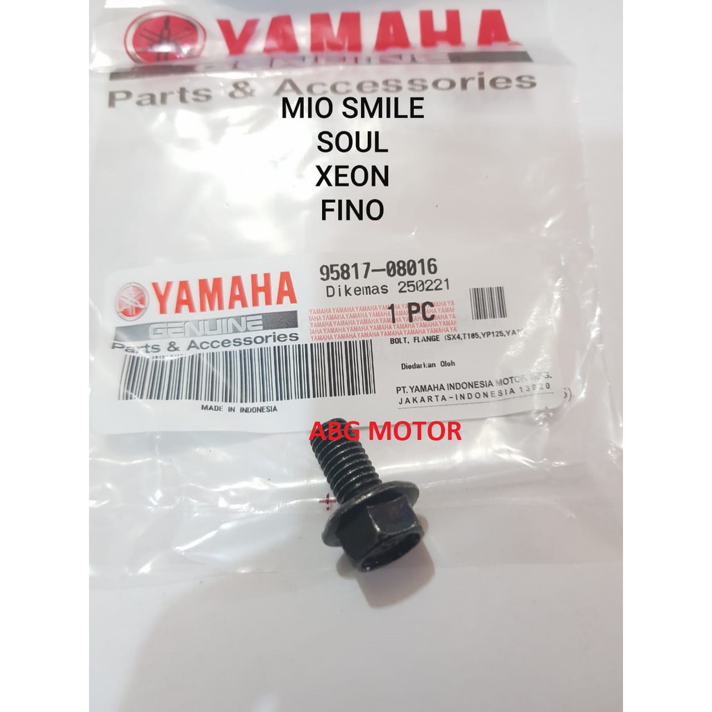 BAUT BOLT PEMBUANGAN OLI GIR GARDAN MIO SMILE SOUL XEON FINO ORIGINAL