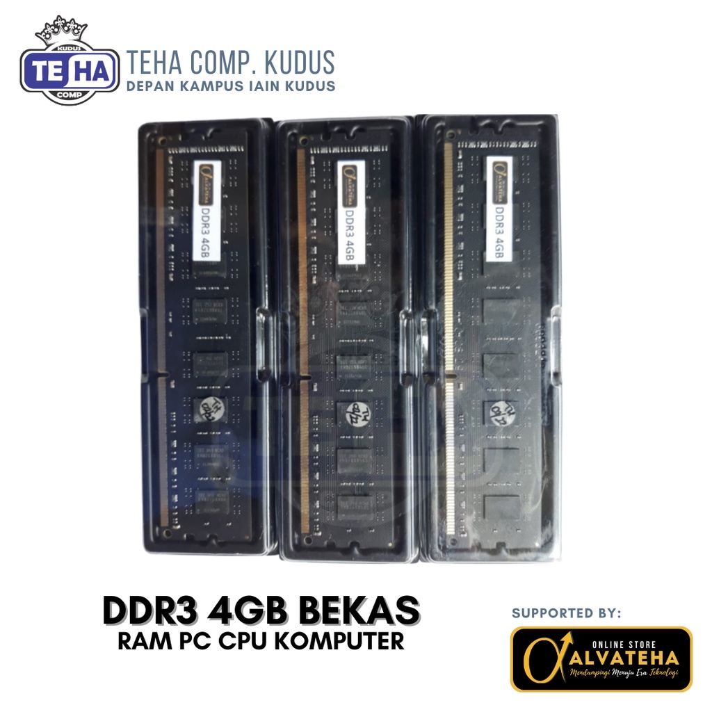 Jual Ram DDR2 DDR3 2GB 4GB 8GB PC CPU Komputer RAM PC Bekas Bergaransi