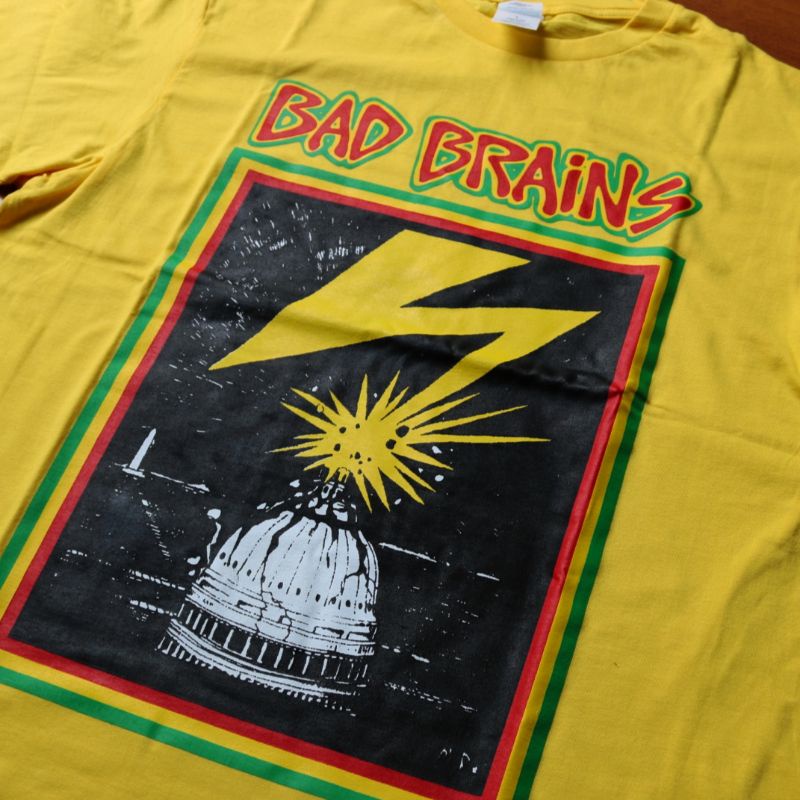 Kaos tees tshirt pria bad brains