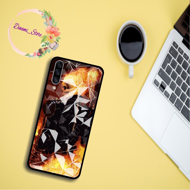 softcase diamond GHOST RIDER Vivo Y91 Y17 Y12 Y15 Y93 Y95 Y81 Y83 Y71 Y53 y20 Y30 Y50 V17 Y11 DST737