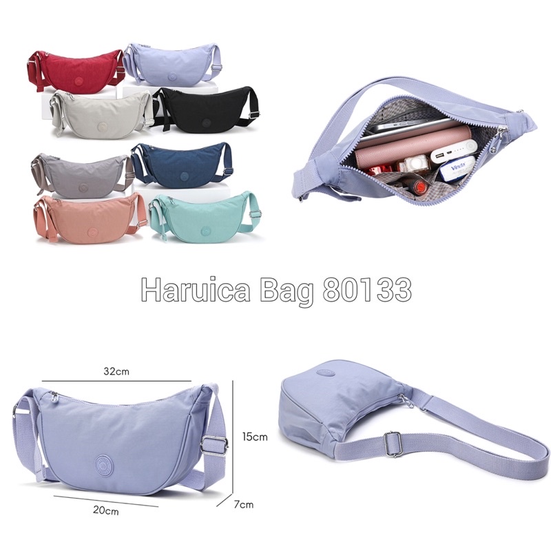 Haruica Bag 80133 Tas Wanita Waist Bag - Sling Bag - Selempang