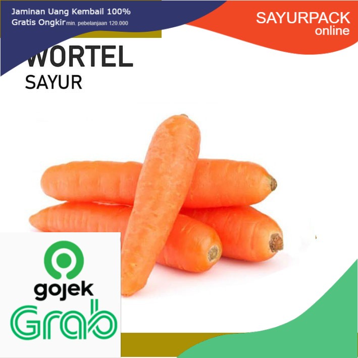 

[ sayurpack ] WORTEL LOKAL - FRESH [250g]