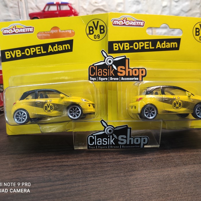 Majorette Opel Adam BVB - Yellow Borussia Dortmund