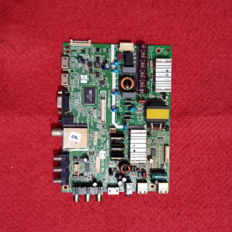 MAINBOARD- MOTHERBOARD- MESIN TV- MB TV LED COOCAA 32E36