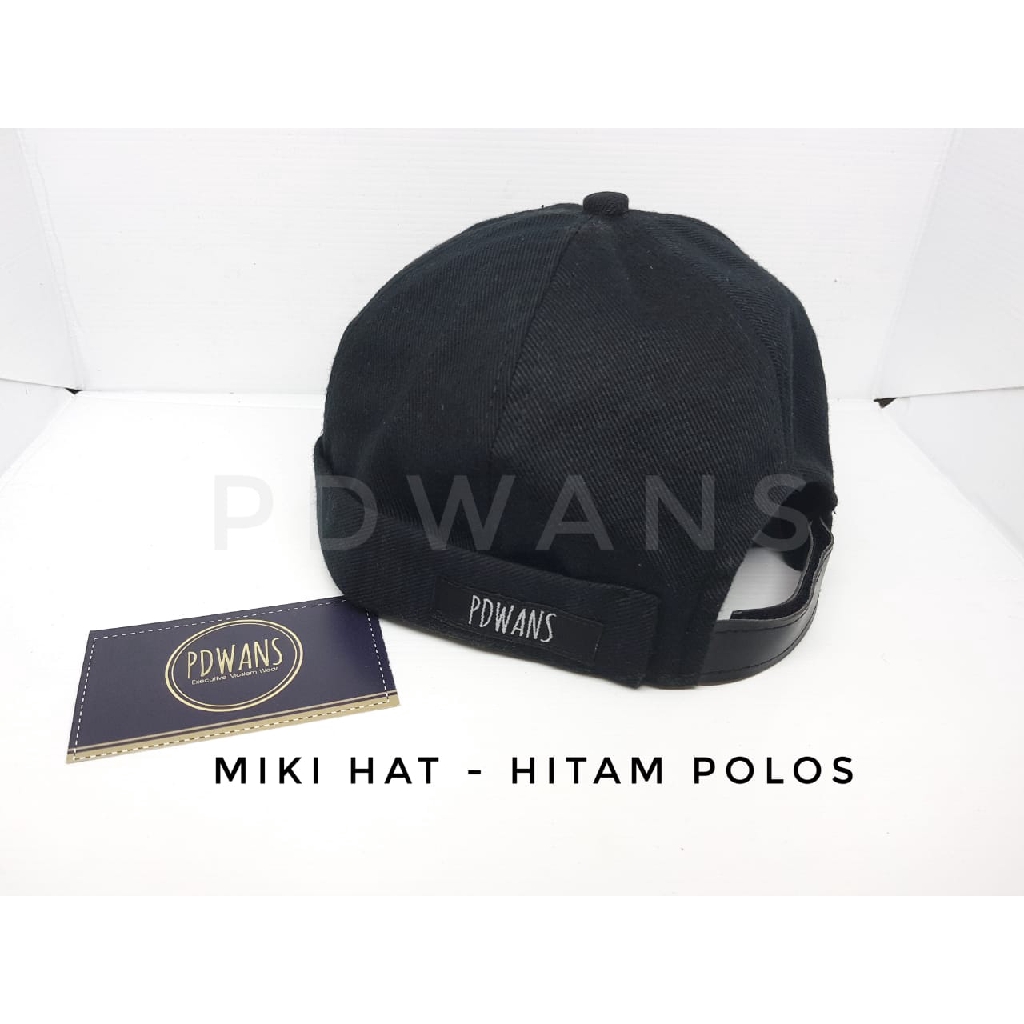 Miki Hat Peci Cap Beanie by PDWANS