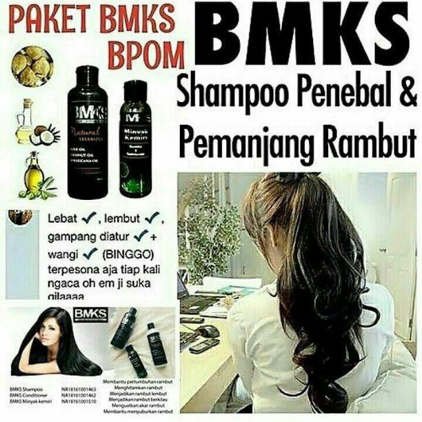 ORIGINAL Shampo Penumbuh &amp; Penghitam Rambut  BMKS (Shampoo)