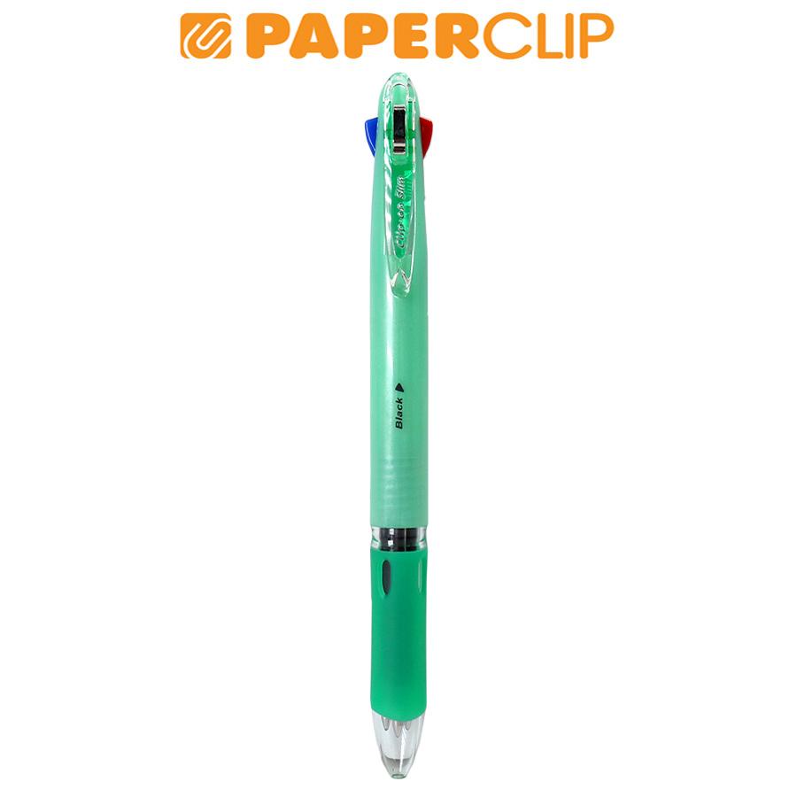 

BALLPOINT ZEBRA CLIP-ON SLIM 4C GREEN