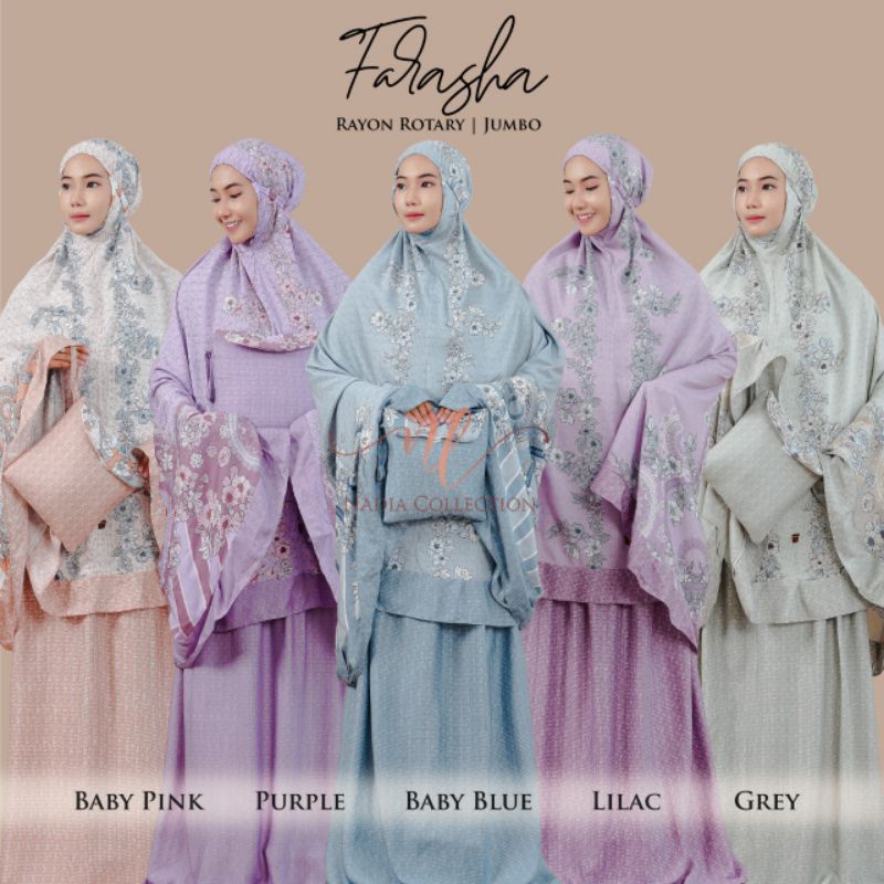 Mukena Dewasa Farasha Brand Nadia Collection