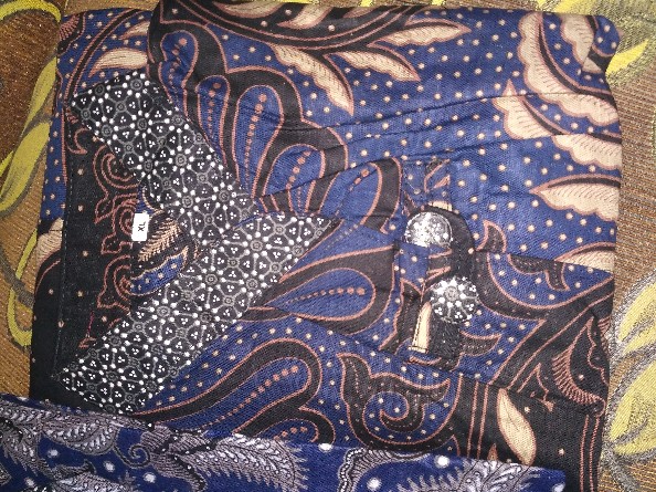 Blus Batik Wanita Modern Ziper Zebra Asli Pekalongan Size M L Xl