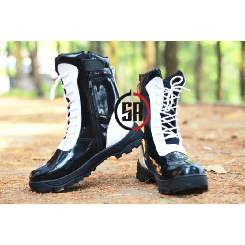 SEPATU PDL PROVOS / TNI / POLRI / PKD / SECURITY MENGKILAT
