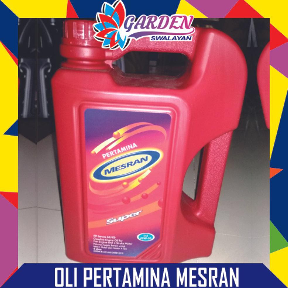 Best Price Oli Pertamina Mesran Super Service Sgcd 4Liter Original
