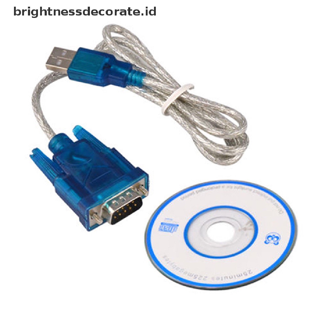 Kabel Adapter Konverter Usb Ke Rs232 Serial Port Db9 9 Pin Male Com Port