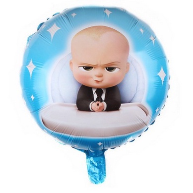 Balon Baby Boss Bulat