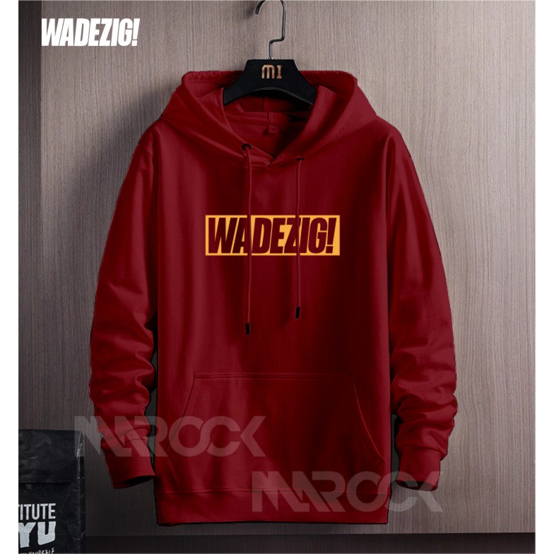 WADEZIG Jaket Sweater Distro - Sweater Hoodie Pria Dan Wanita Flece Tebal