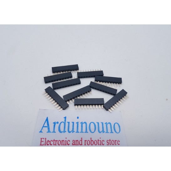 Single Row Straight 1x10 PIN Header pitch 2.0mm Female Socket Single Row 1x10p