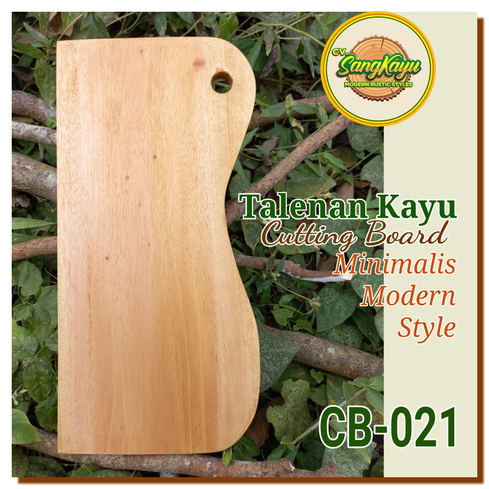 Talenan 30x15cm 021 talenan kayu modern Cutting Board Chopping board